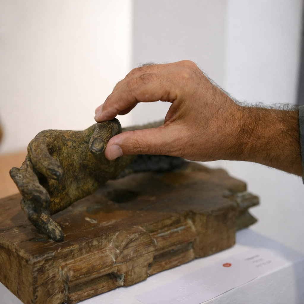 תערוכת נגיעה - לעיוורים ולקויי ראייה